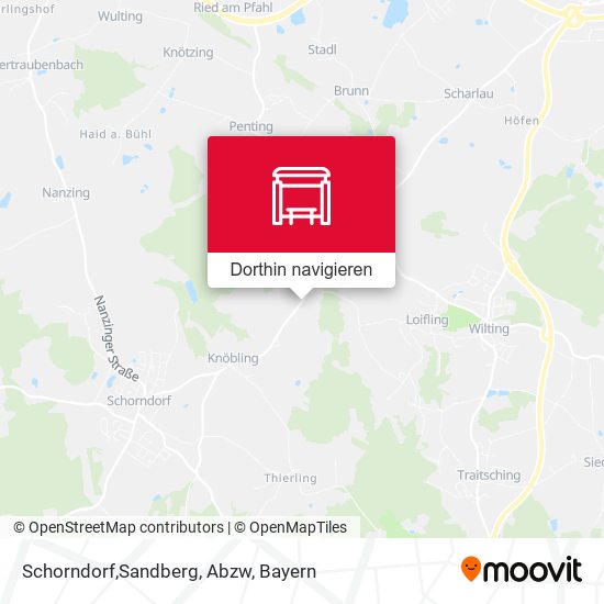 Schorndorf,Sandberg, Abzw Karte