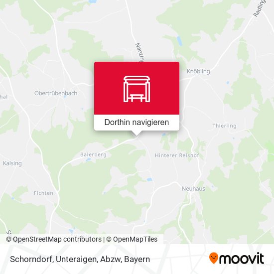 Schorndorf, Unteraigen, Abzw Karte