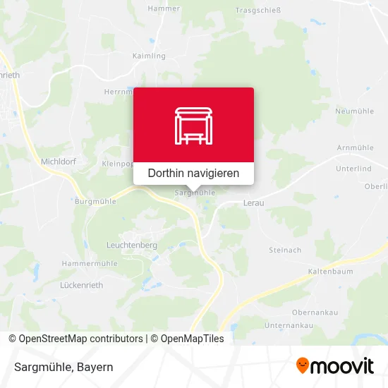 Sargmühle Karte
