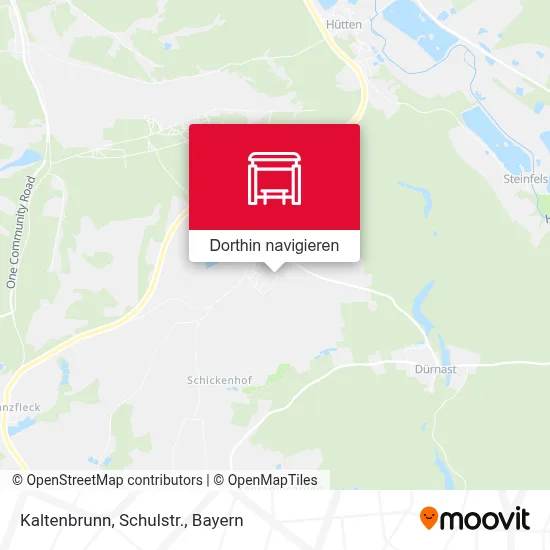 Kaltenbrunn, Schulstr. Karte