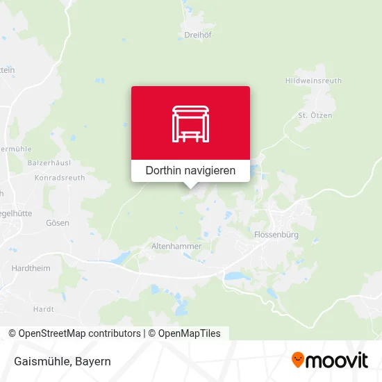 Gaismühle Karte