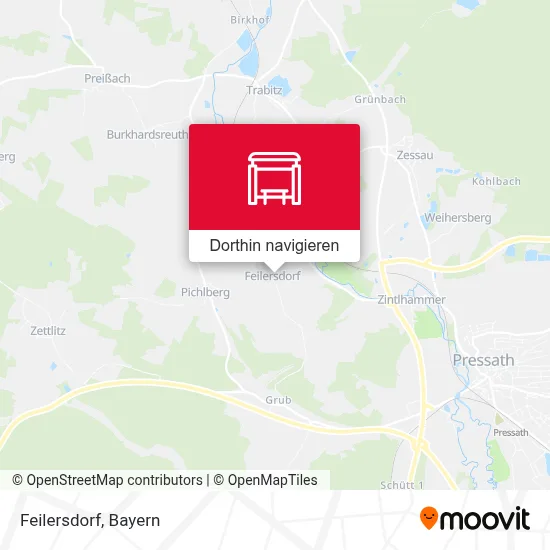 Feilersdorf Karte