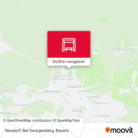 Neudorf, Bei Georgenberg Karte