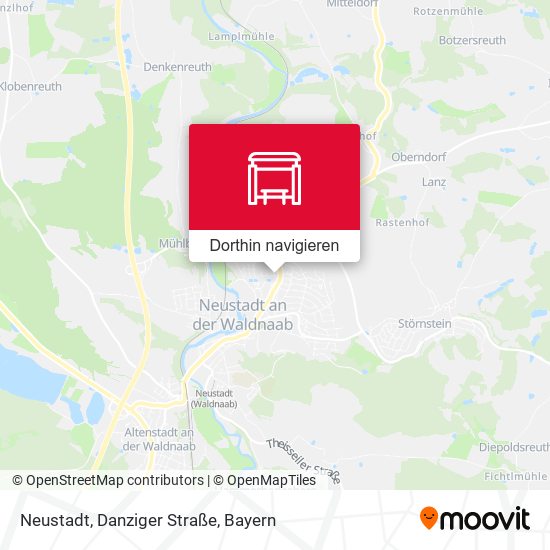 Neustadt, Danziger Straße Karte