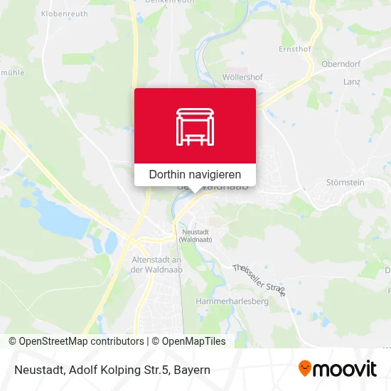 Neustadt, Adolf Kolping Str.5 Karte