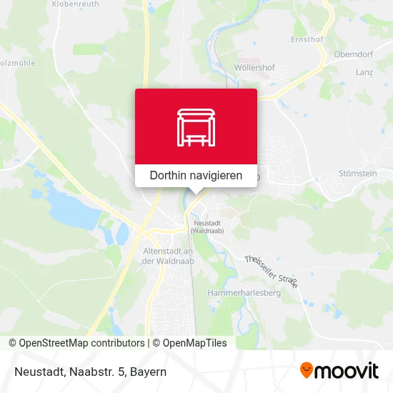 Neustadt, Naabstr. 5 Karte