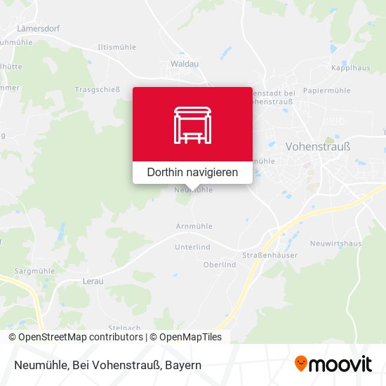 Neumühle, Bei Vohenstrauß Karte
