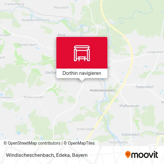 Windischeschenbach, Edeka Karte