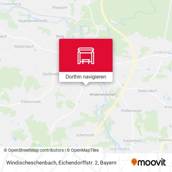 Windischeschenbach, Eichendorffstr. 2 Karte