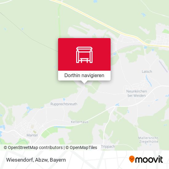 Wiesendorf, Abzw Karte