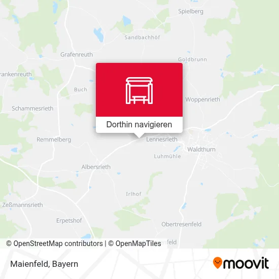Maienfeld Karte