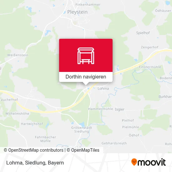 Lohma, Siedlung Karte