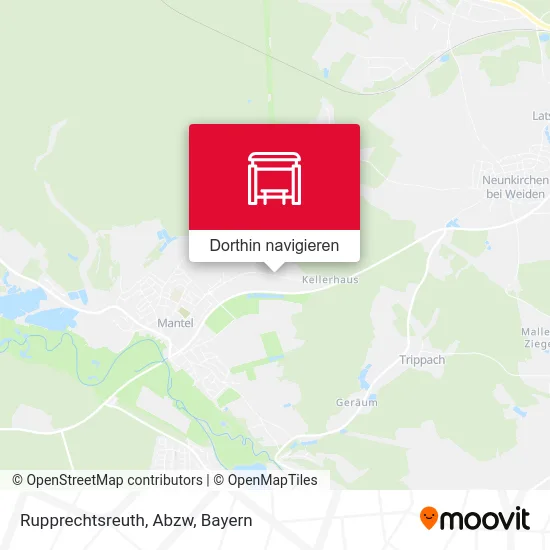 Rupprechtsreuth, Abzw Karte