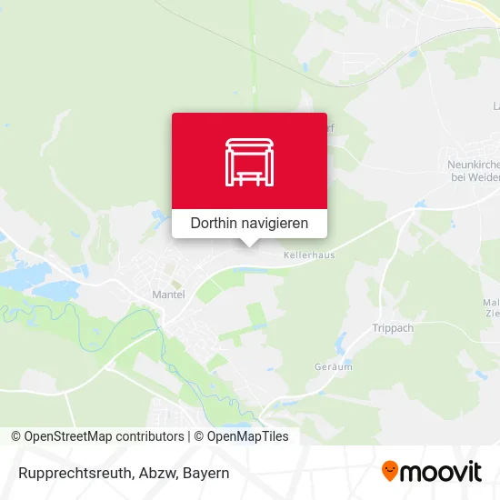 Rupprechtsreuth, Abzw Karte