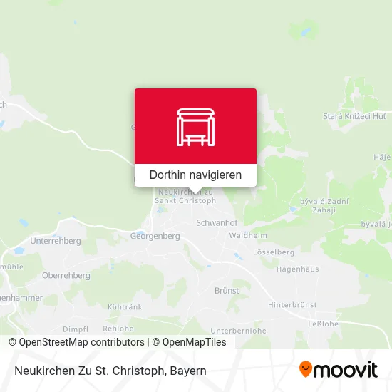 Neukirchen Zu St. Christoph Karte
