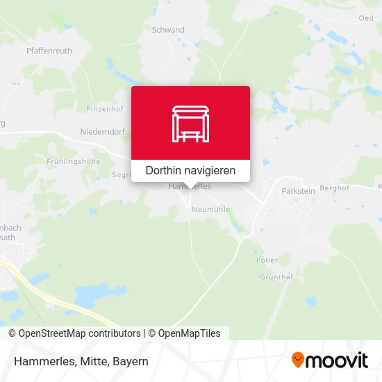 Hammerles, Mitte Karte