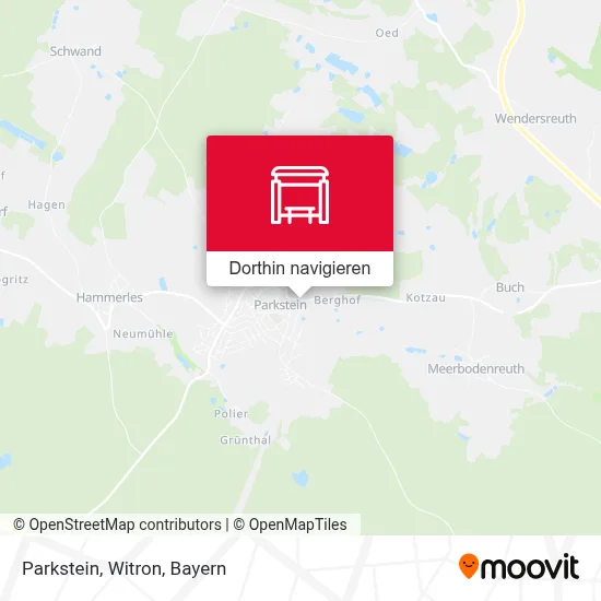 Parkstein, Witron Karte