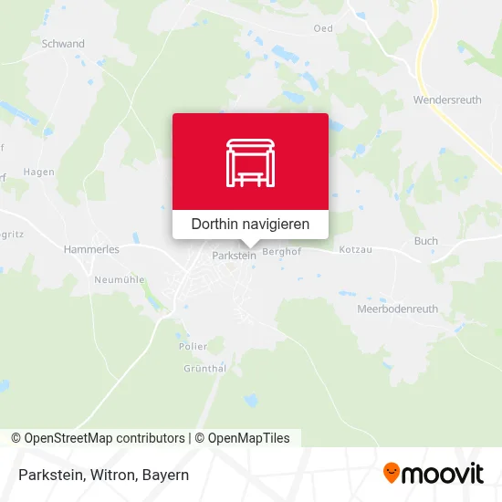 Parkstein, Witron Karte