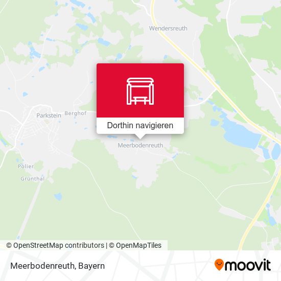 Meerbodenreuth Karte