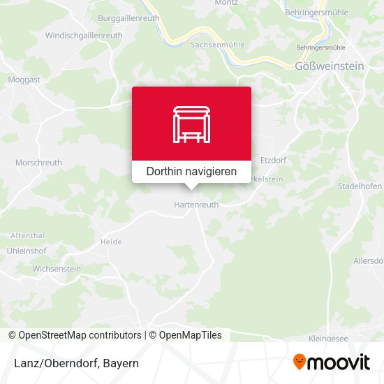 Lanz/Oberndorf Karte