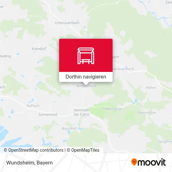 Wundsheim Karte