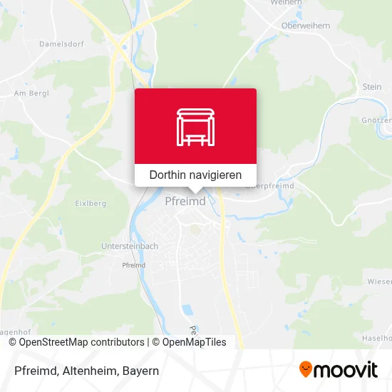 Pfreimd, Altenheim Karte
