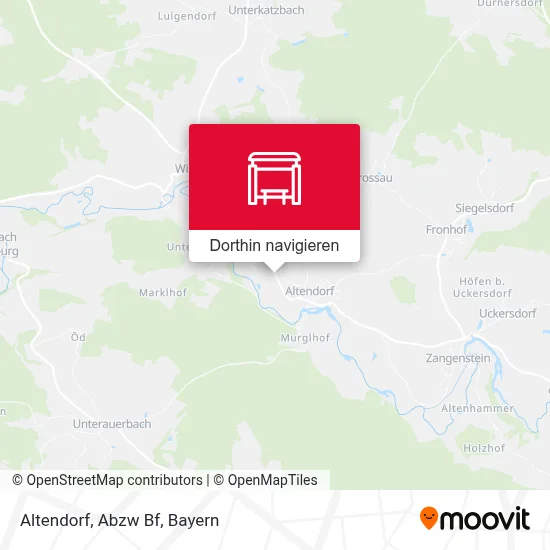 Altendorf, Abzw Bf Karte