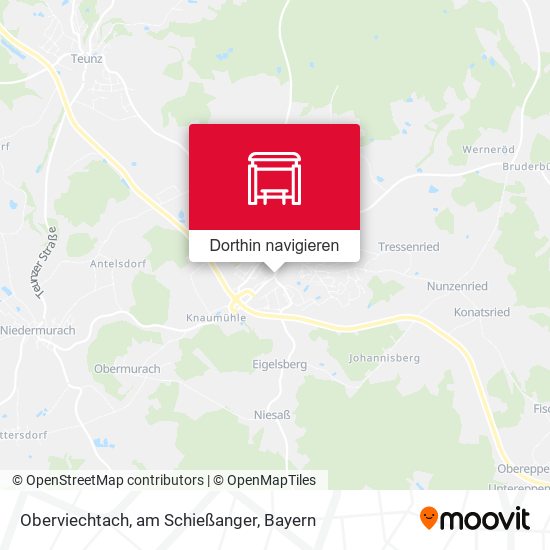 Oberviechtach, am Schießanger Karte