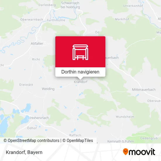 Krandorf Karte