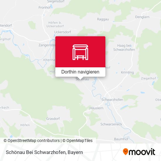 Schönau Bei Schwarzhofen Karte