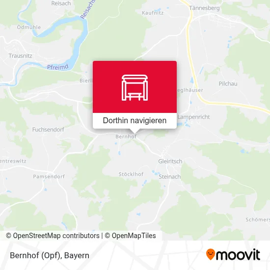 Bernhof (Opf) Karte
