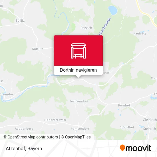 Atzenhof Karte