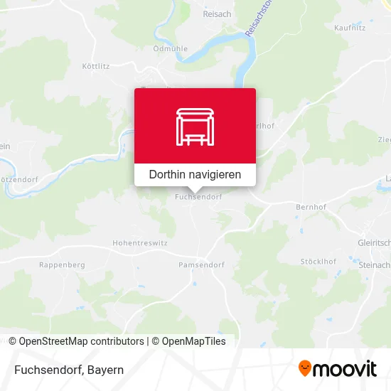 Fuchsendorf Karte