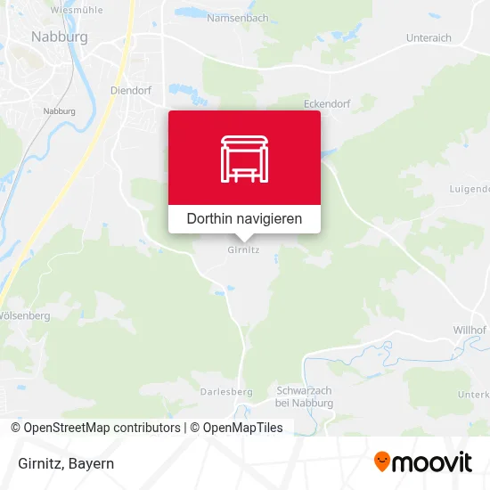 Girnitz Karte