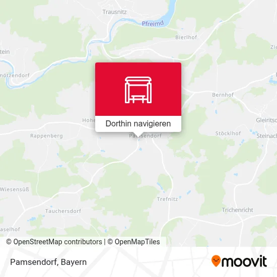 Pamsendorf Karte