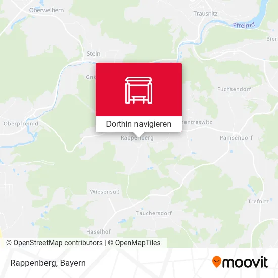 Rappenberg Karte