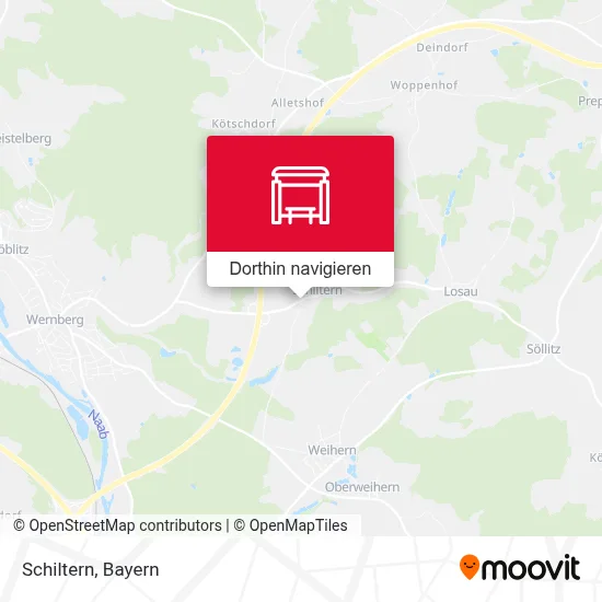 Schiltern Karte
