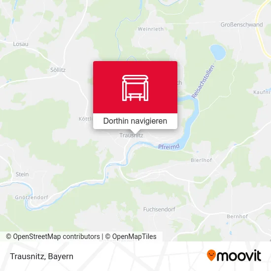 Trausnitz Karte