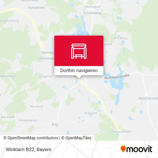 Winklarn B22 Karte