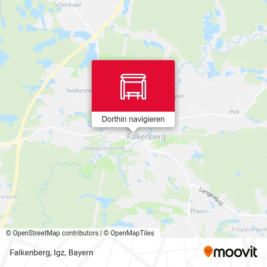 Falkenberg, Igz Karte