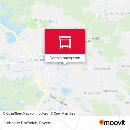 Lohnsitz Dorfteich Karte