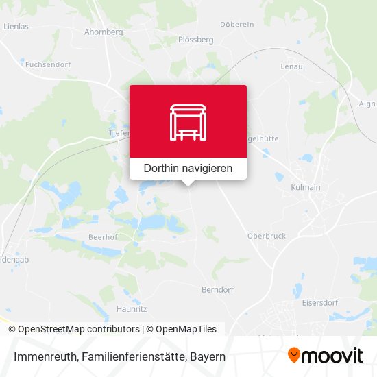 Immenreuth, Familienferienstätte Karte