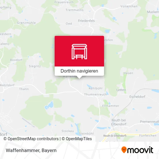 Waffenhammer Karte