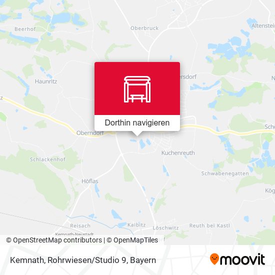 Kemnath, Rohrwiesen/Studio 9 Karte