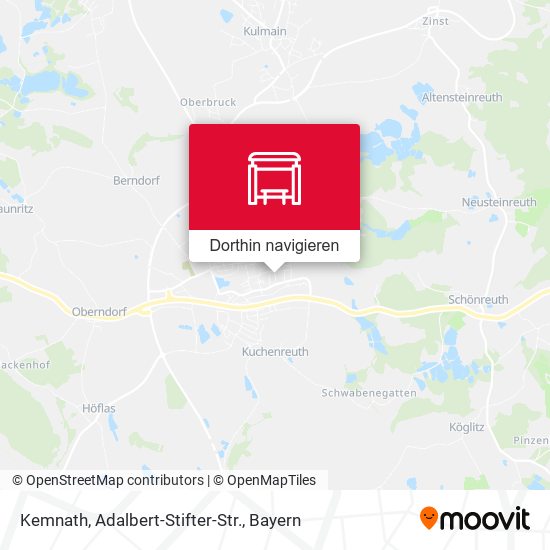 Kemnath, Adalbert-Stifter-Str. Karte