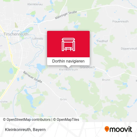 Kleinkonreuth Karte