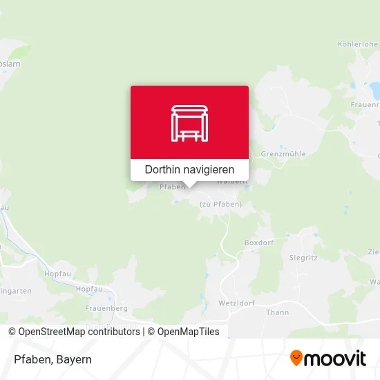 Pfaben Karte