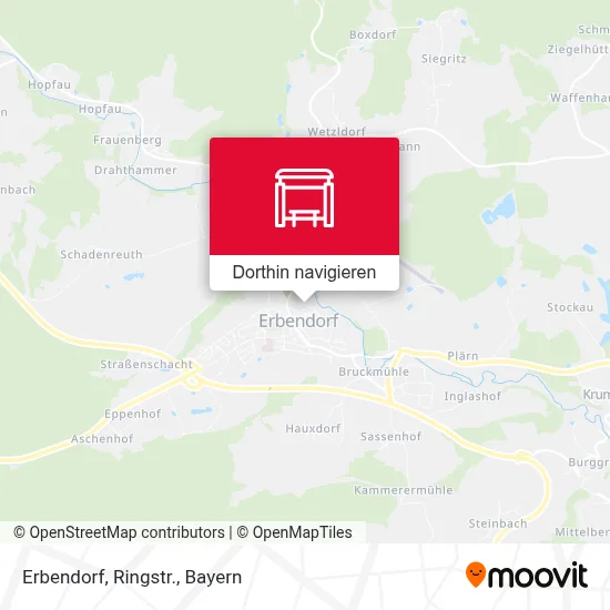 Erbendorf, Ringstr. Karte
