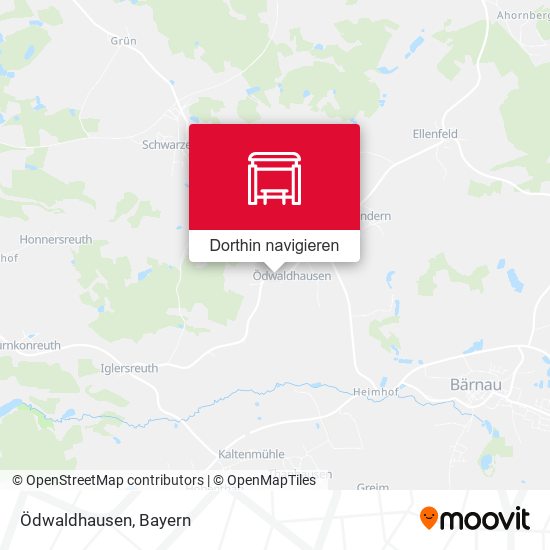 Ödwaldhausen Karte