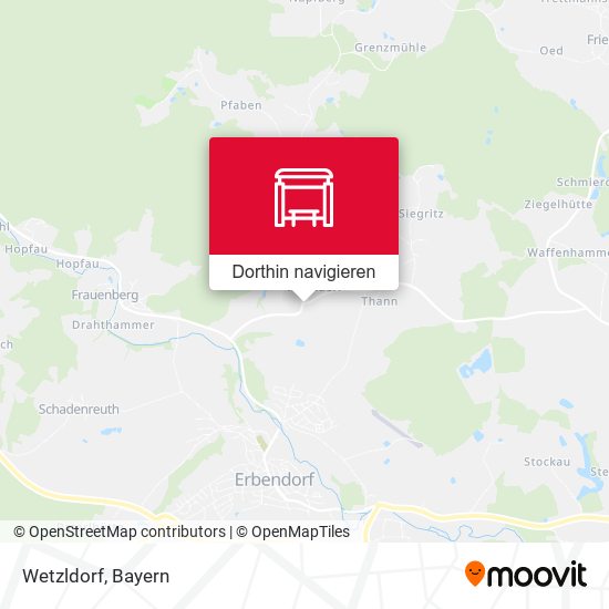 Wetzldorf Karte